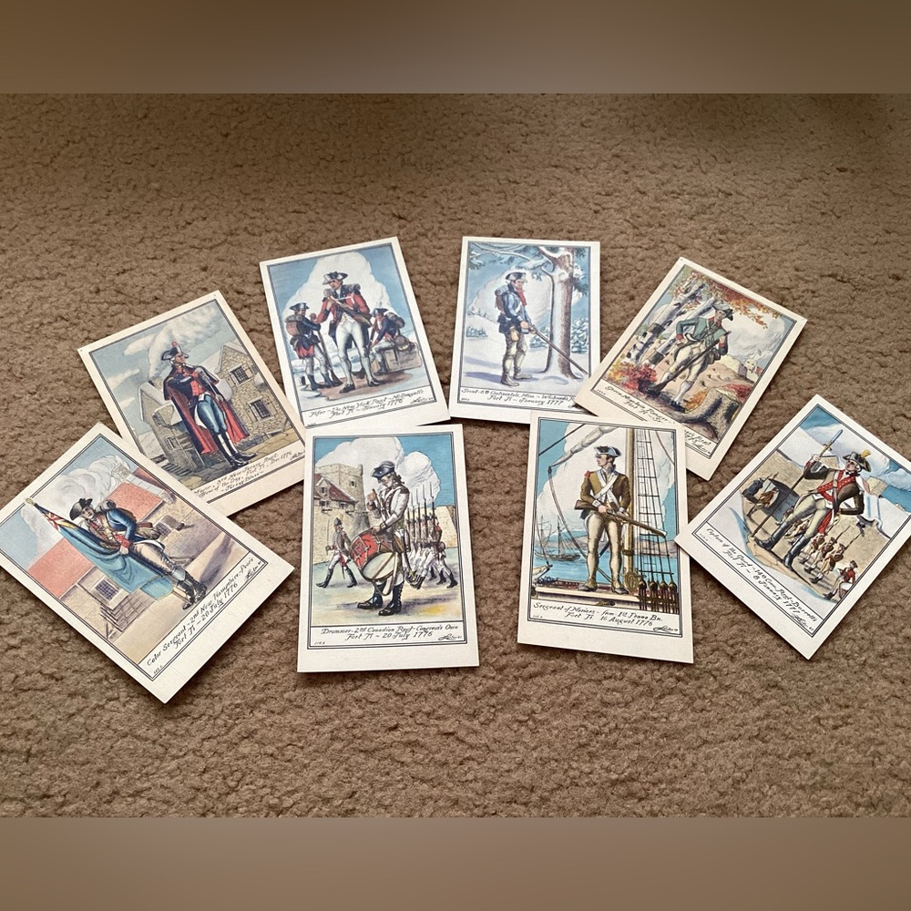 Vintage Fort Ticonderoga Museum Postcards